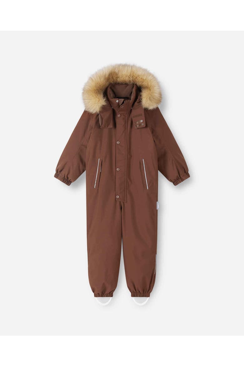 Stavanger ReimaTec winter overall, Main, color, Umber Brown