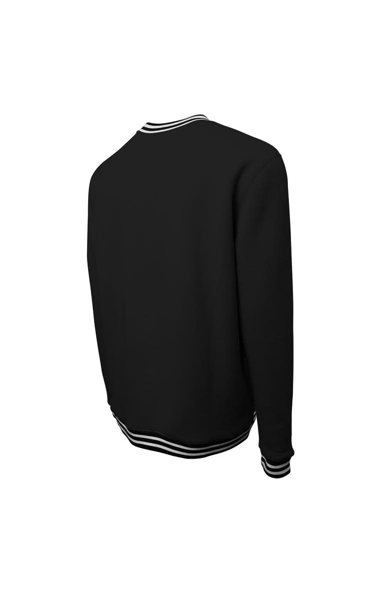 Stadium Essentials Unisex Stadium Essentials Black Milwaukee Bucks 2023/24 City Edition Club Level Pullover Sweatshirt, Alternate, color,