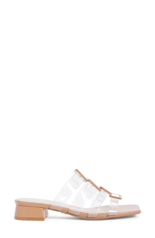 Cecelia New York Ludlow Cage Slide Sandal In Tea