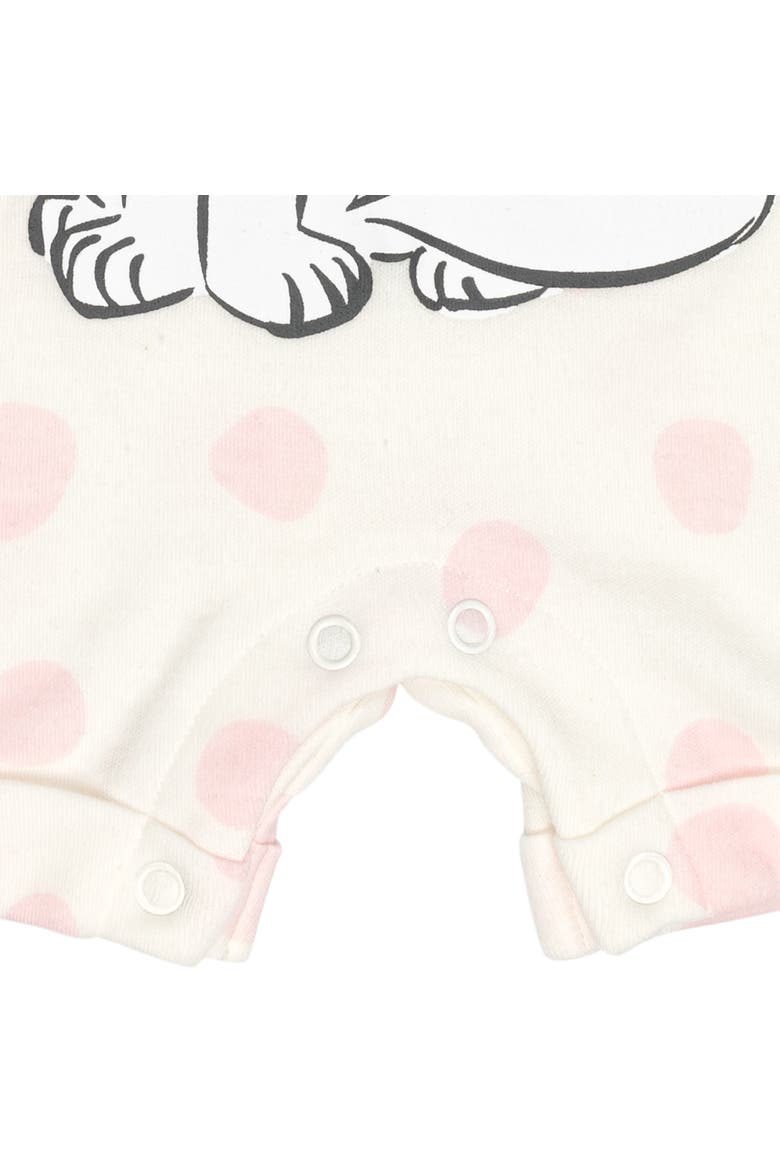 2-Piece Sleeveless Romper and Headband Set, Alternate, color, Marie Ivory Pink