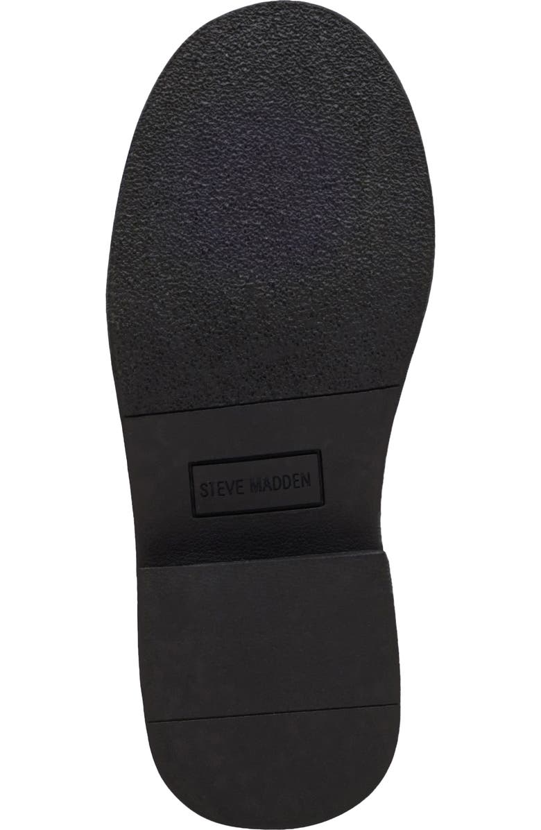 Steve Madden Kids' JPose Combat Boot, Alternate, color, Burgundy