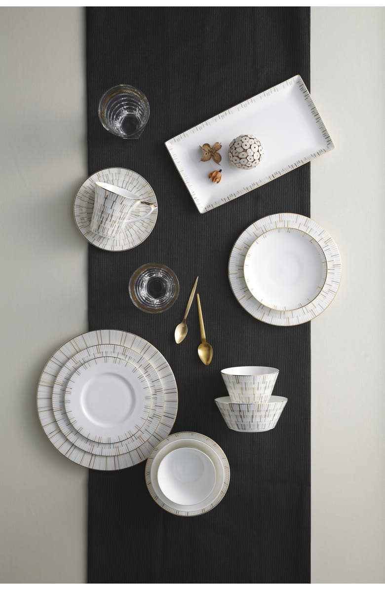 Prouna Luminous Serving Bowl, Alternate, color, White