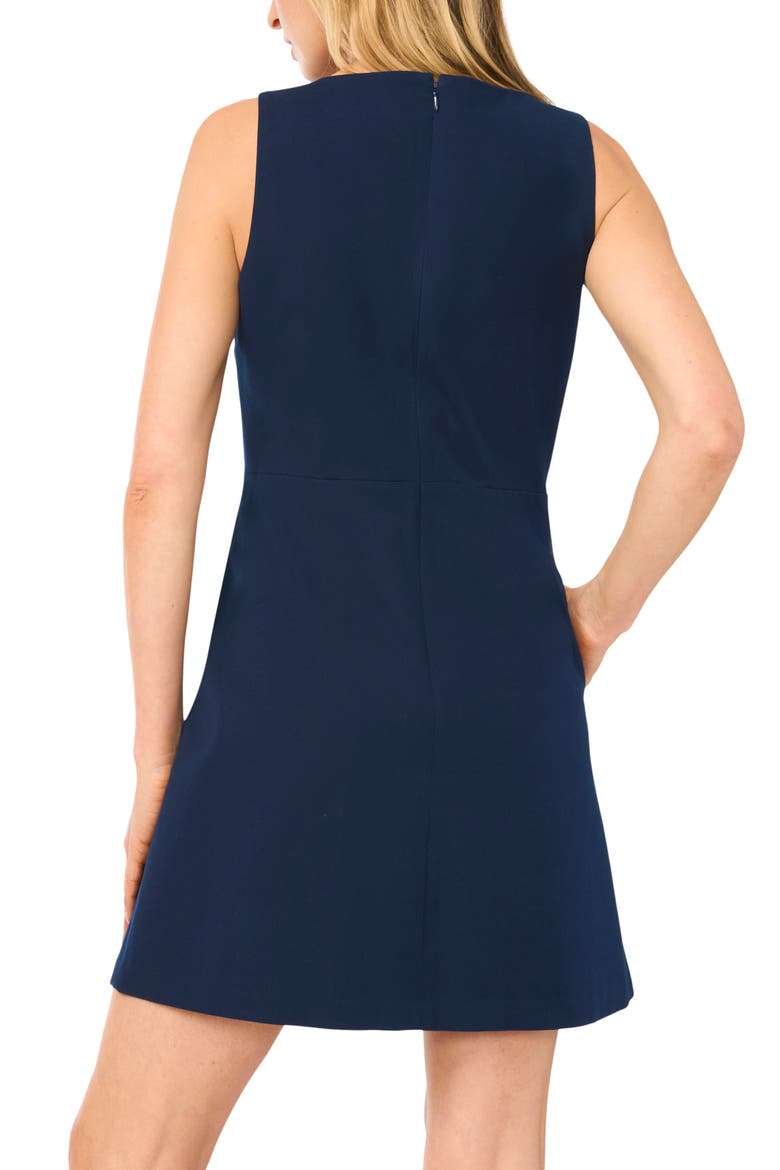 Sleeveless A-Line Dress, Alternate, color, CLASSIC NAVY
