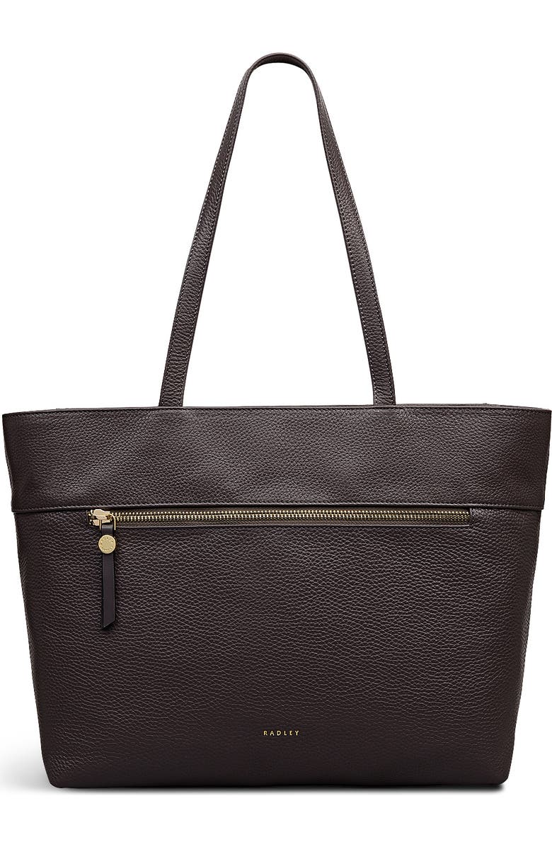 Radley Fountain Road Medium Ziptop Tote Bag, Main, color, Thunder