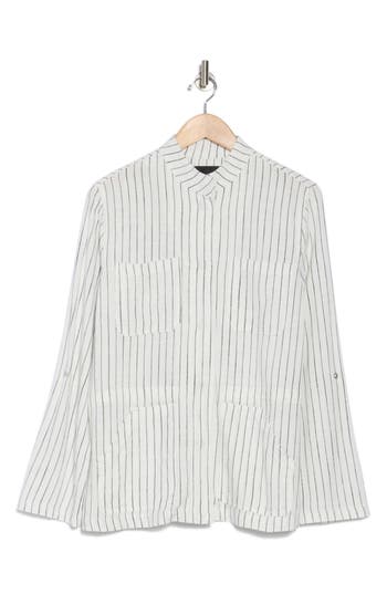 Sanctuary Safari Pinstripe Jacket In Pensacola Stripe