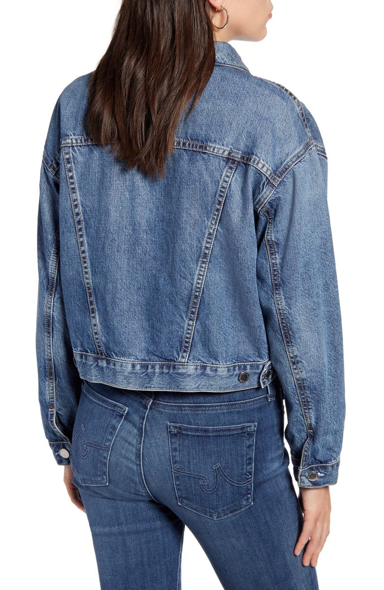 AG Mirah Denim Trucker Jacket, Alternate, color, 