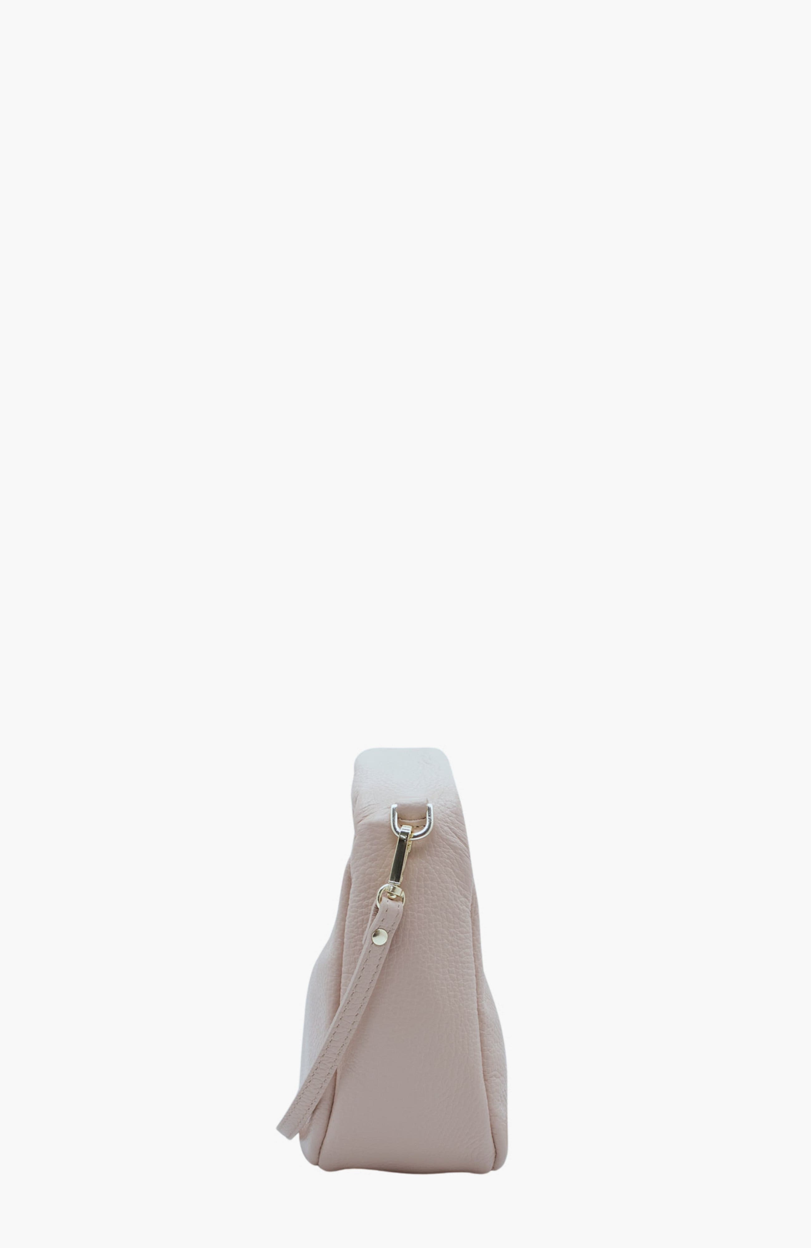 Muse 523 Pebbled Leather Handbag, Alternate, color, Sand