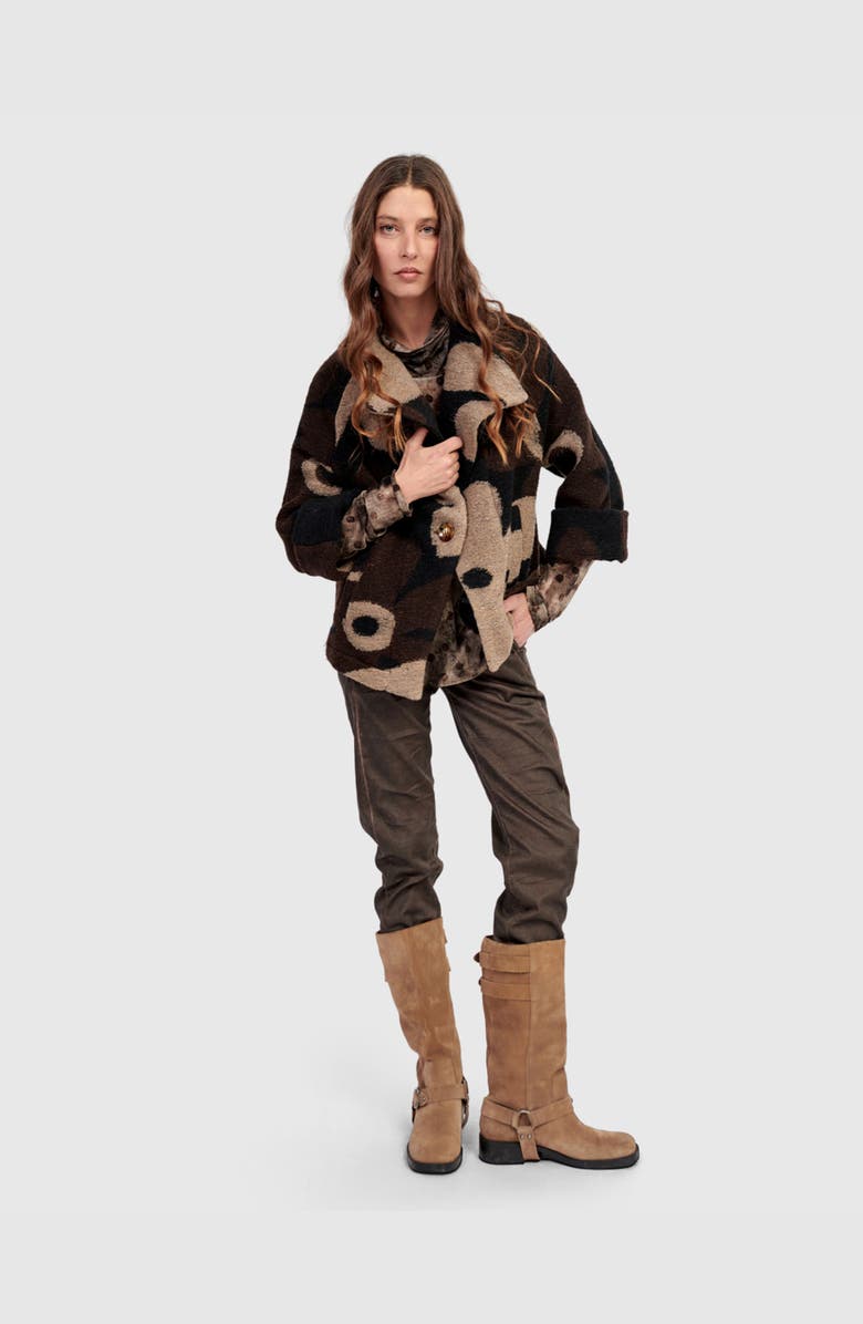 Alembika Boogie Cozy Jacket, Alternate, color, Floral