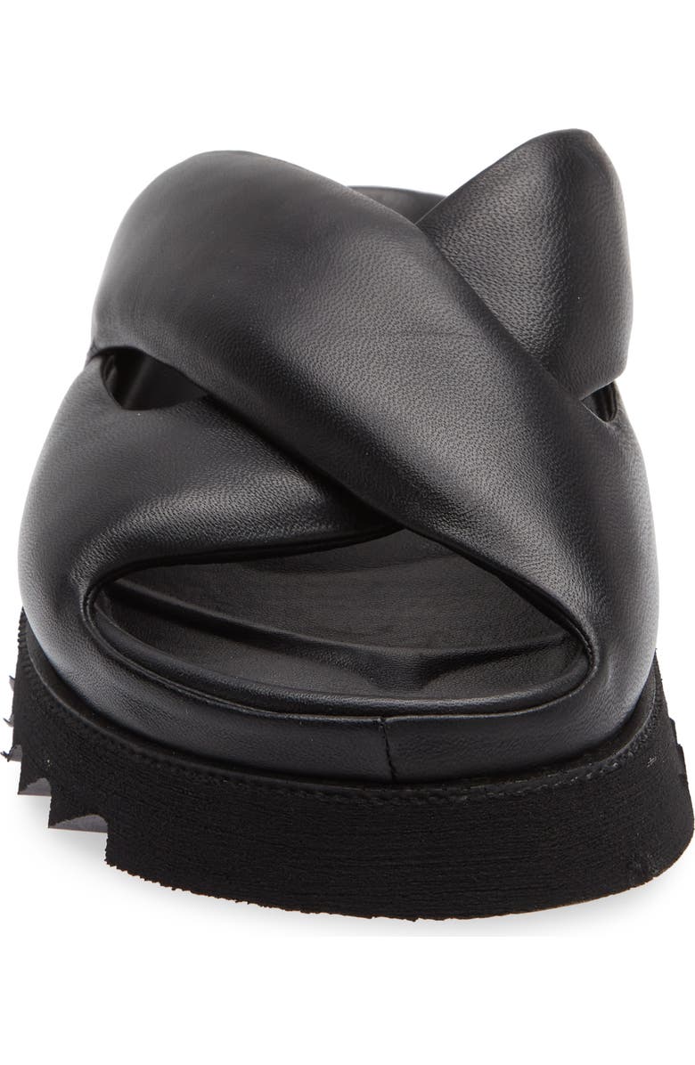 La Canadienne Brittney Slide Sandal, Alternate, color, Black