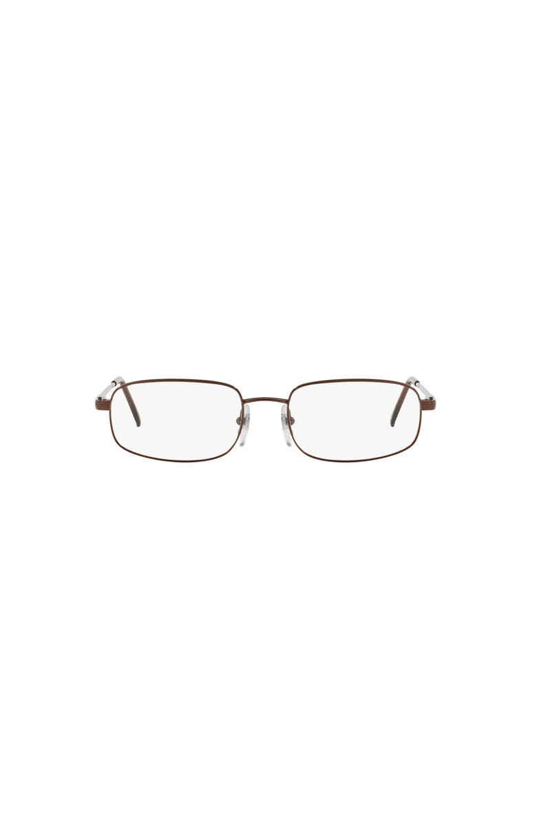 Sferoflex 51mm Rectangle optical glasses, Alternate, color, Brown