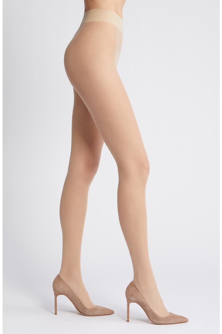 Matte Deluxe Tights, Main, color, CRYSTAL