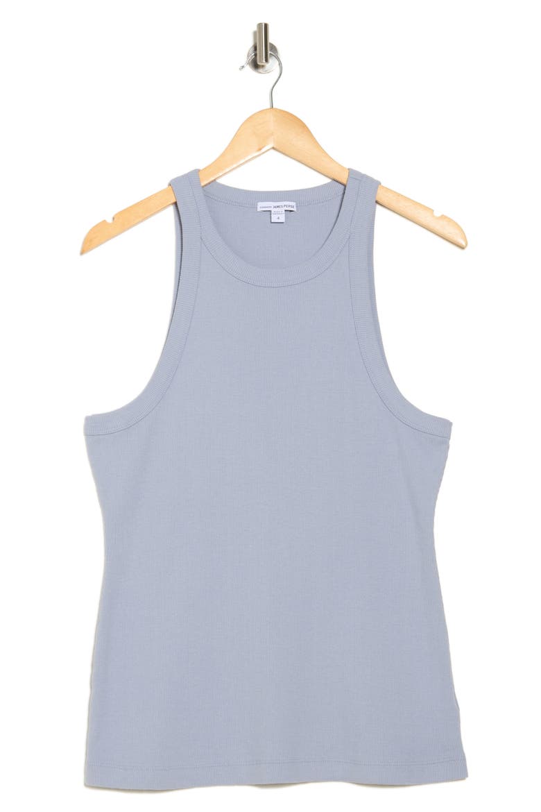 Ribbed Knit Tank, Main, color, AURA