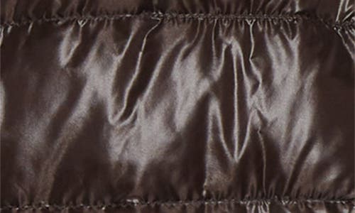 Herno Sofia Iconic Down Crop Puffer Jacket In Brown