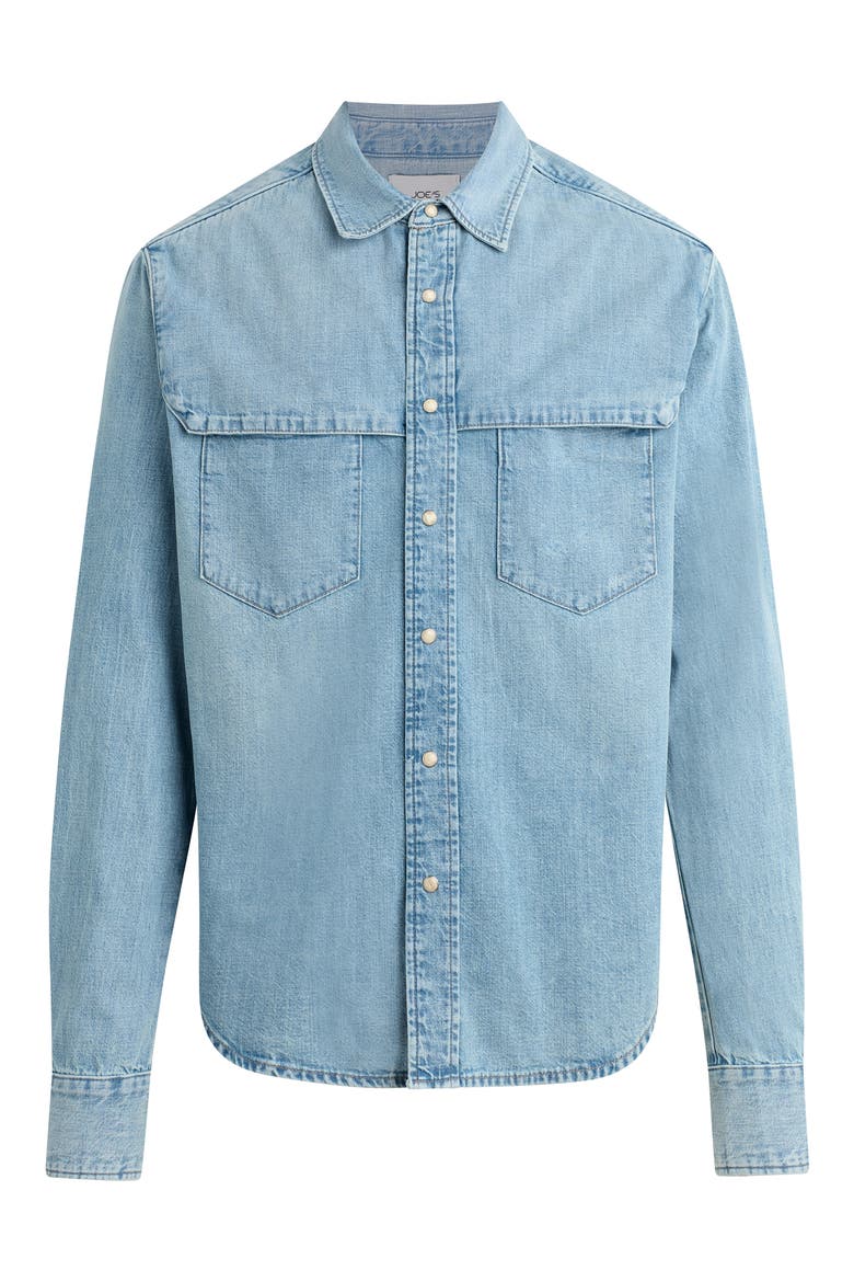 The Wayne Denim Snap-Up Western Shirt, Alternate, color, CANOGA