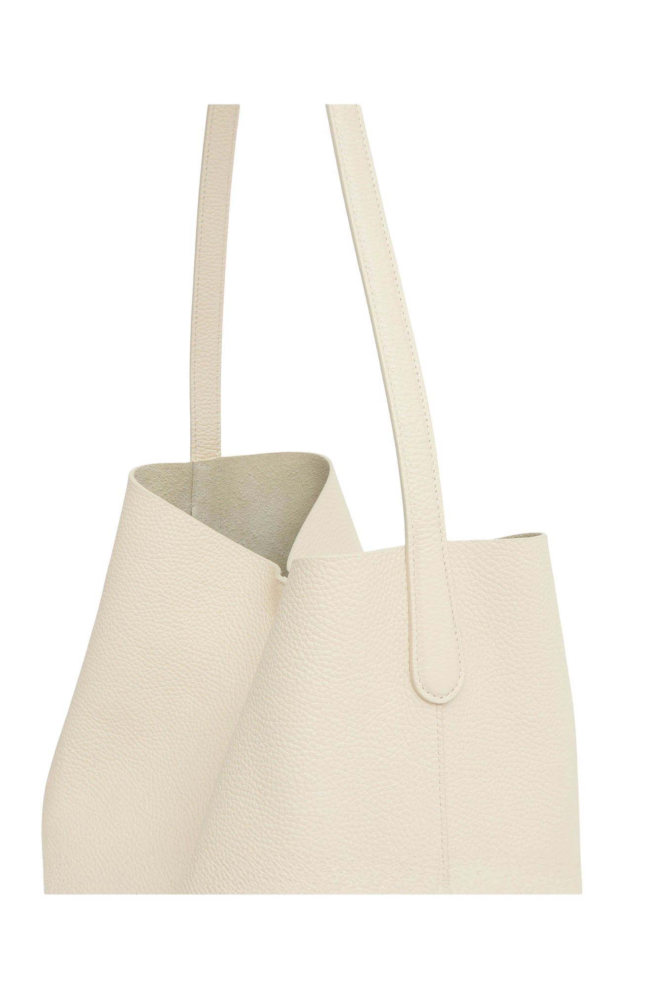 Maxi Everyday Cabas Leather Tote, Alternate, color, JASMINE