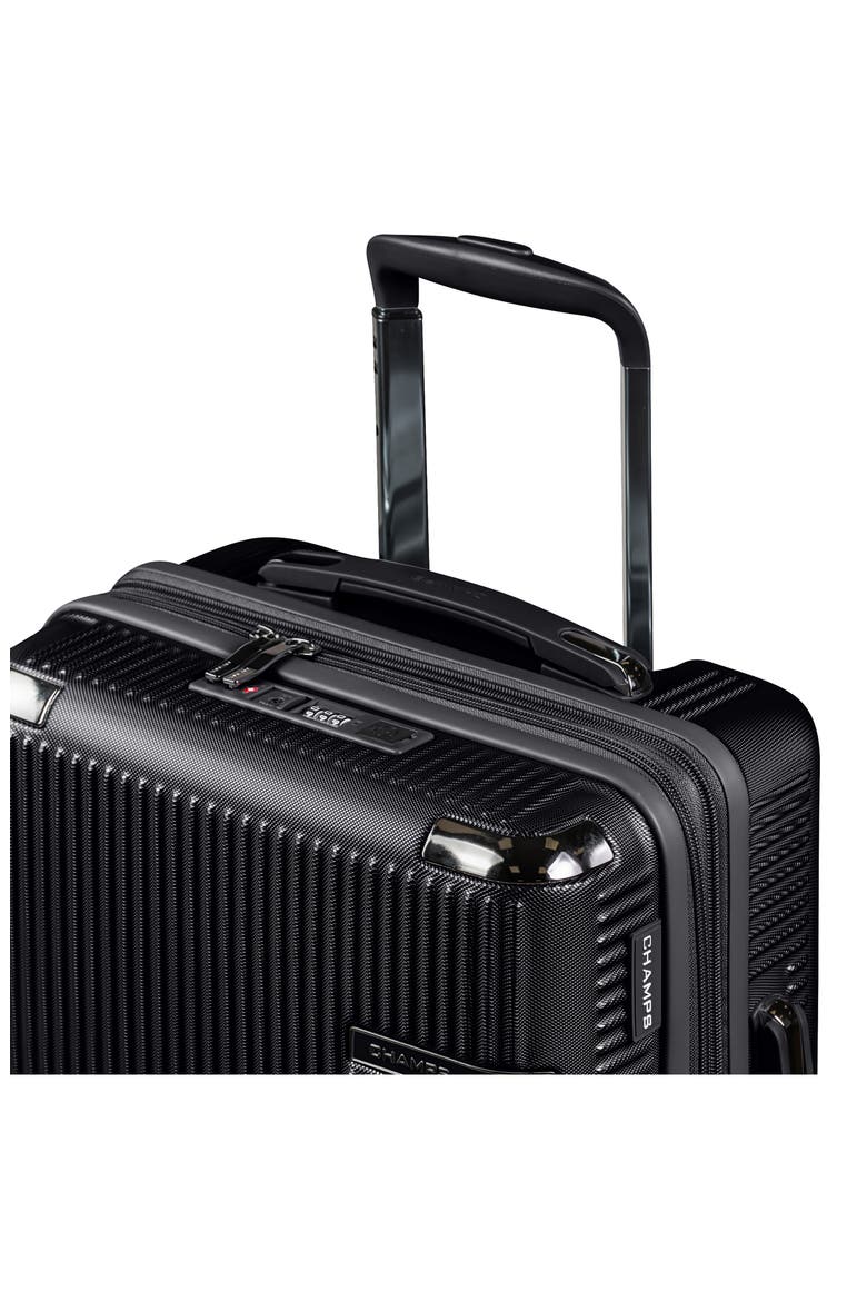 Legacy 3-Piece Hardside Luggage Set, Alternate, color, BLACK