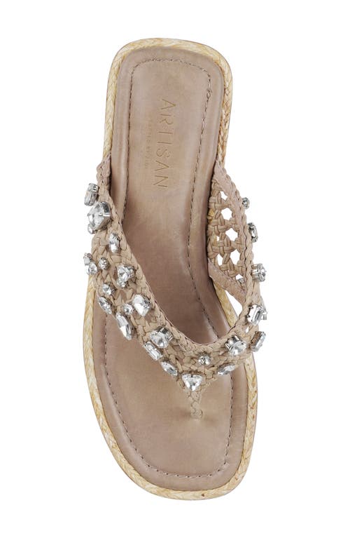 Zigi Artisan Melonah Flip Flop In Brown