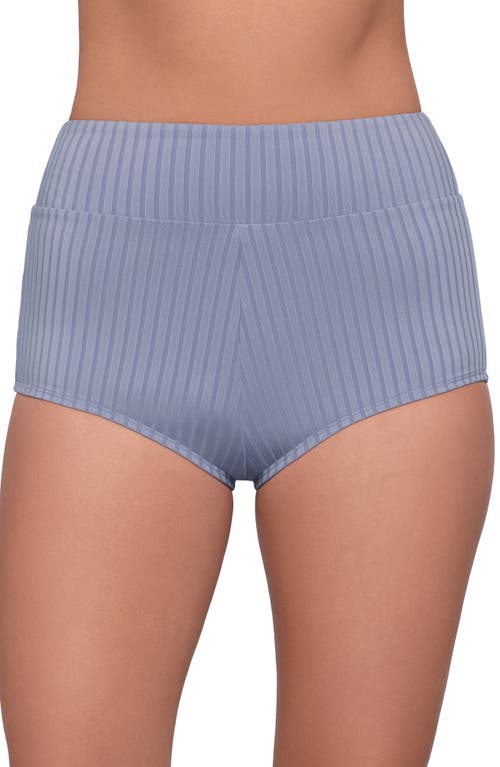 S3 Ribbed Ultra High Waist Swim Short