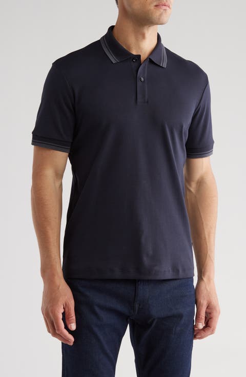 Parlay Tipped Cotton Polo