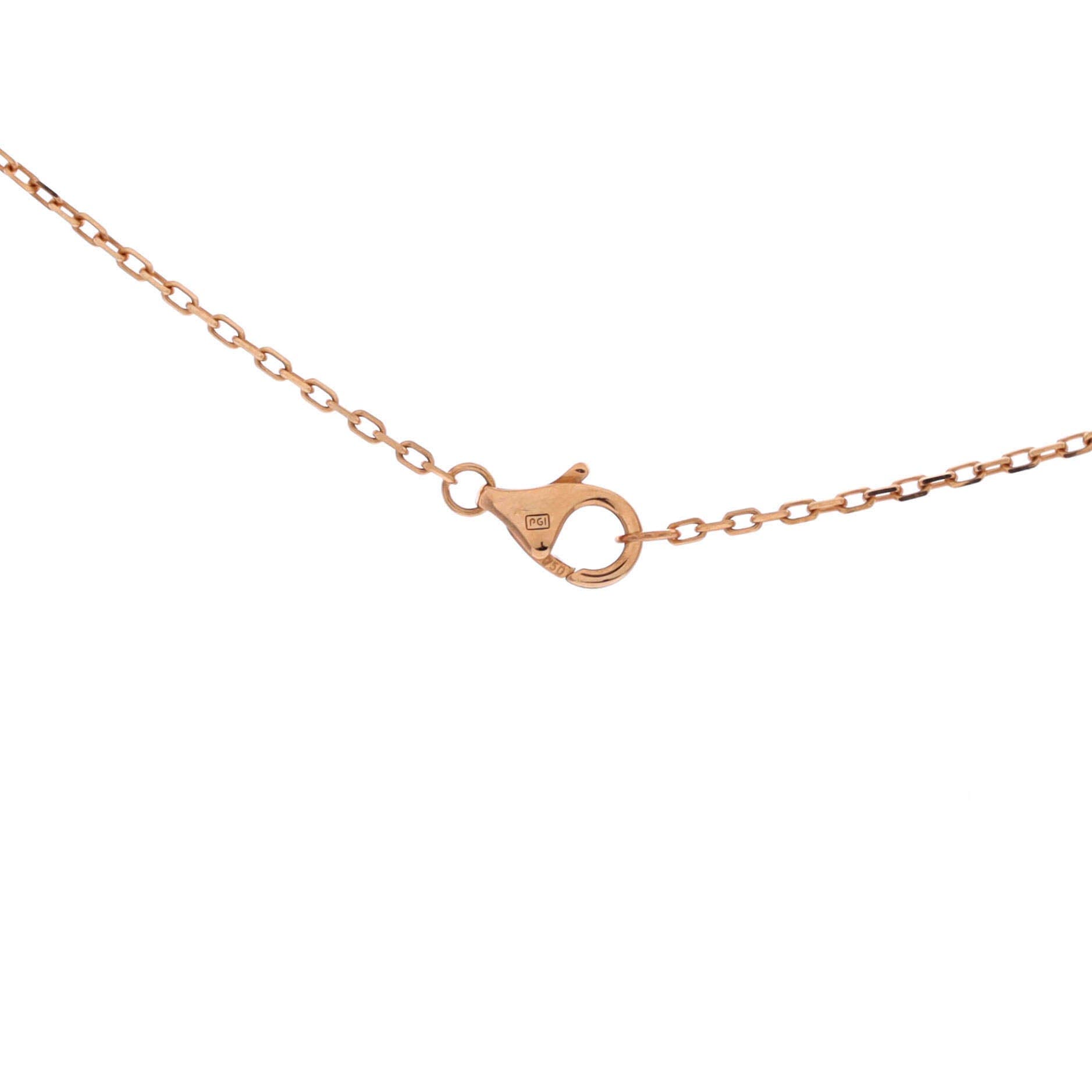 Trinity Diamond Pendant Necklace 18K Tricolor Gold and Diamond, Alternate, color, Metallic Gold