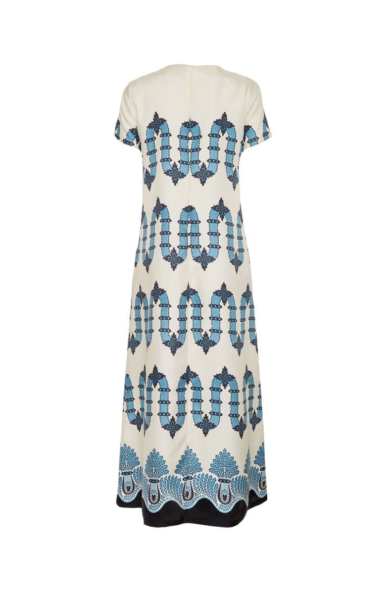 La DoubleJ Swing Dress Scirocco Placée Ivory, Alternate, color, 