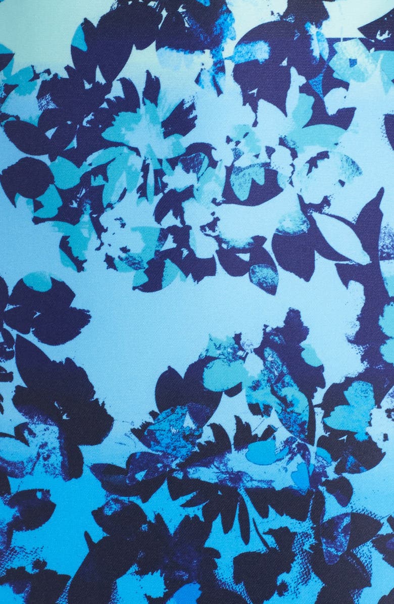 Vince Camuto Ombré Print Scuba Sheath Dress, Alternate, color,