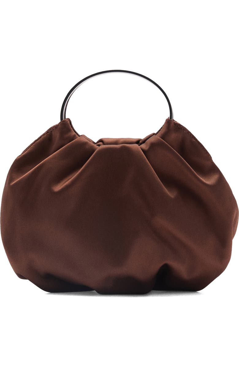 MANGO Satin Handbag, Main, color,