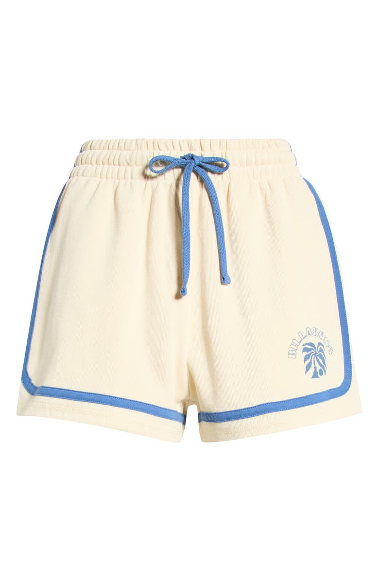 Billabong Back To It Fleece Shorts, Main, color, White Cap