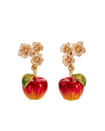 Fable England Apple Blossom Drop Earrings