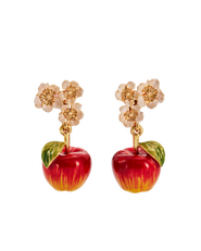 Fable England Apple Blossom Drop Earrings