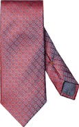 Eton Medallion Woven Silk Tie