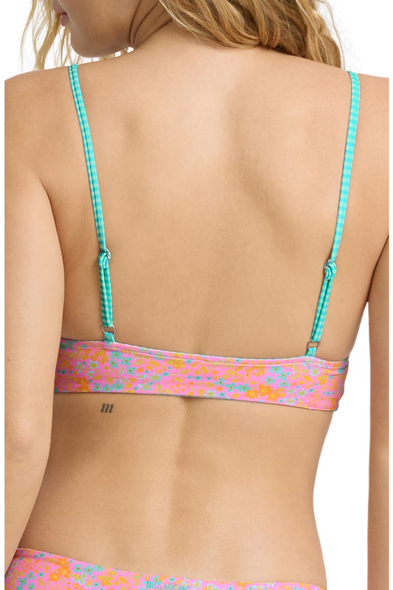Babe Alert Reversible Bikini Top, Alternate, color, AGAVE