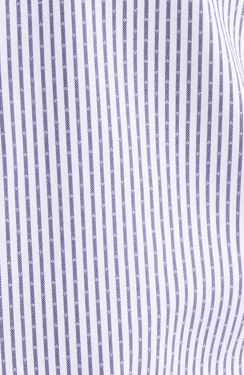 BOSS Hank Kent Slim Fit Performance Twill Dress Shirt, Alternate, color, Dark Blue