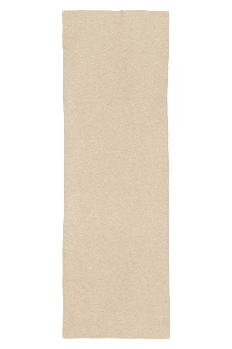 Soft Cashmere Blend Shawl, Alternate, color, OATMEAL