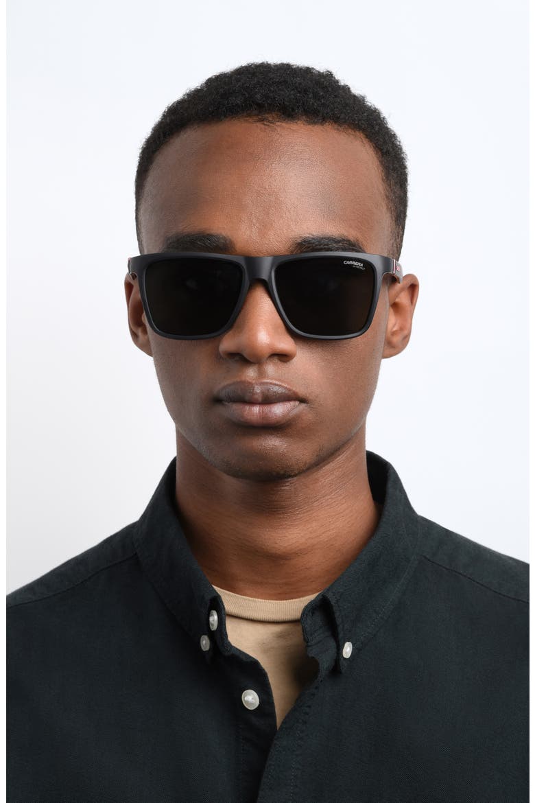 Gender Inclusive 5047/S Rectangle Sunglasses, Alternate, color, BLACK