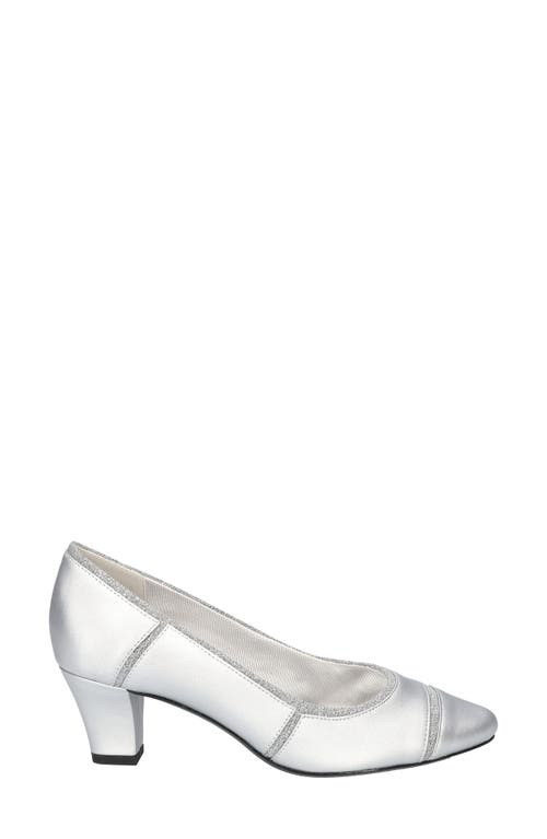 EASY STREET EASY STREET DATIA CAP TOE PUMP