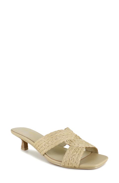 Hunter Kitten Heel Sandal (Women)