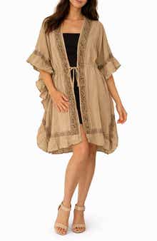 Embroidered Cotton Cover-Up