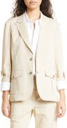 TWP Bell Stretch Cotton Blazer
