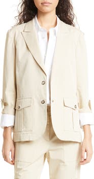 TWP Bell Stretch Cotton Blazer