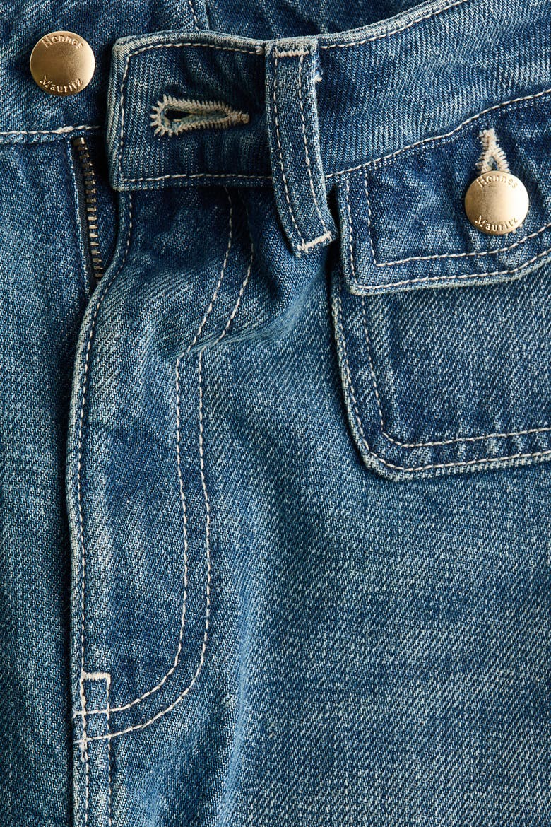 Wide High Jeans, Alternate, color, Denim blue
