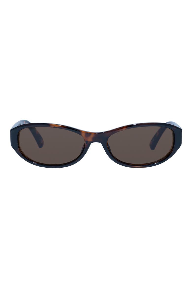 Don't Cha 56mm Oval Sunglasses, Main, color, TORT