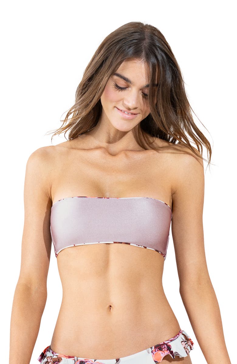 Maaji Rose Alyssa Reversible Bikini Top, Alternate, color, 