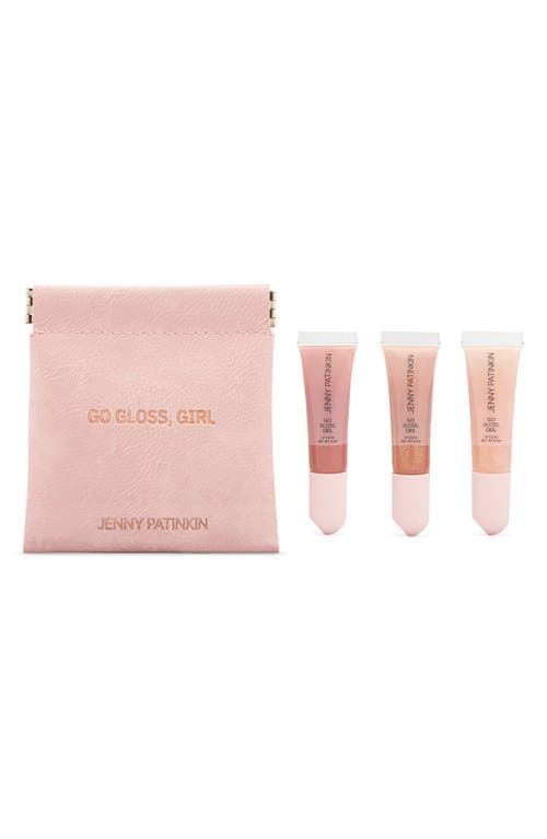 Jenny Patinkin Go Gloss, Girl Lipgloss Set In Pink