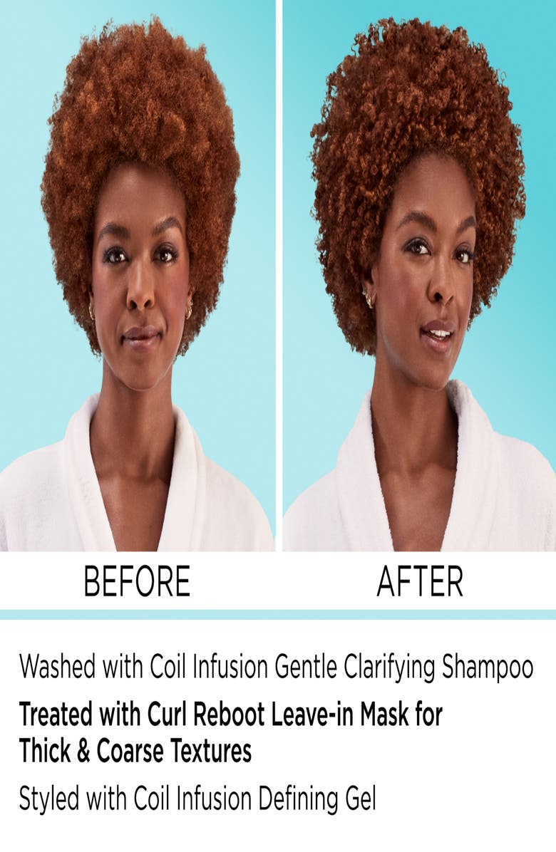 Ouidad Curl Reboot Nourish + Strength Leave-in Mask for Thick & Coarse Hair, Alternate, color,