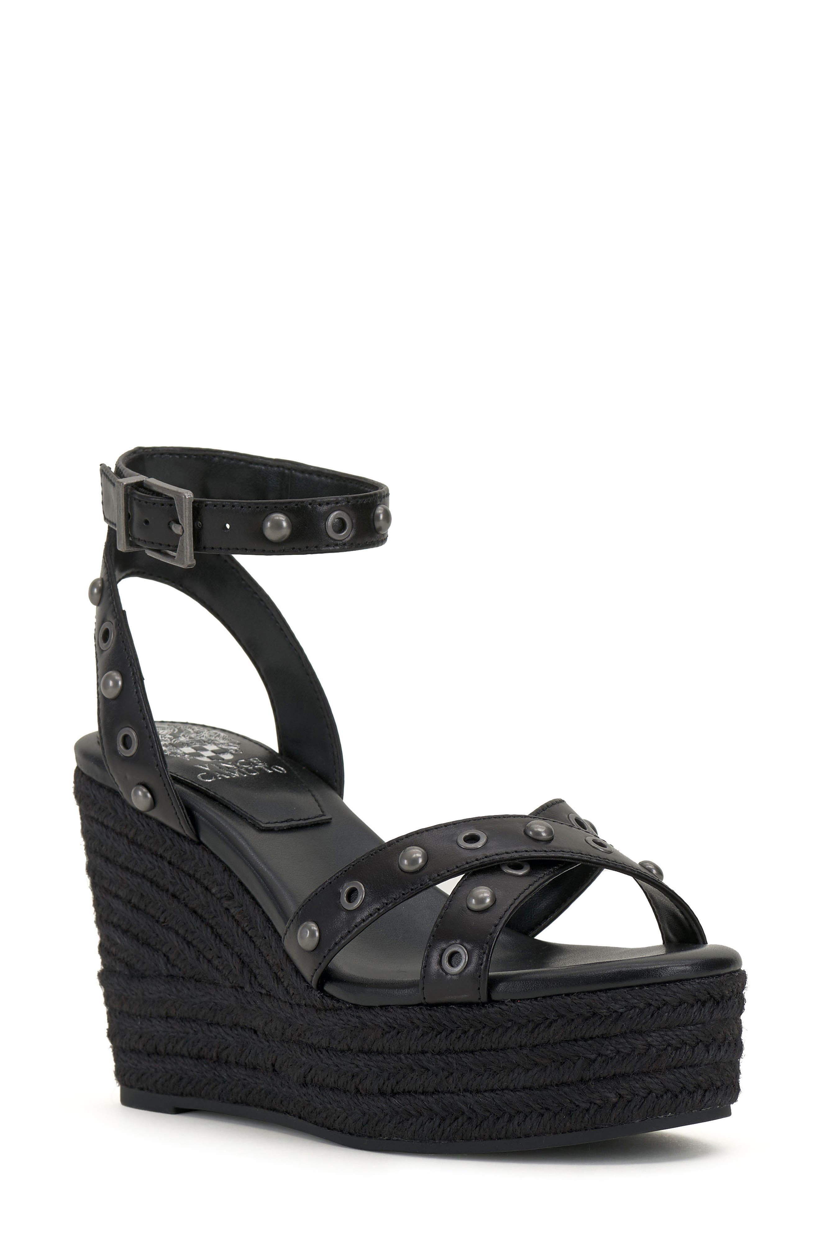 Vince Camuto Feegella Espadrille Wedge Sandal, Main, color, 