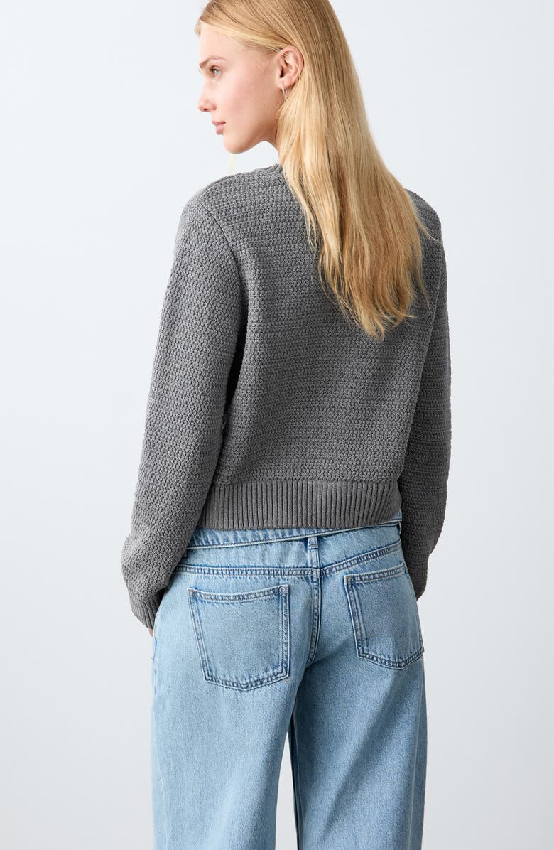 MANGO TEEN Texture Cardigan, Alternate, color,