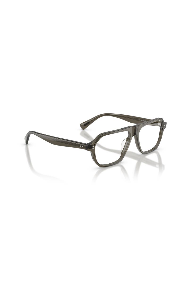 Oliver Peoples 56mm Irregular optical glasses, Alternate, color, Grey