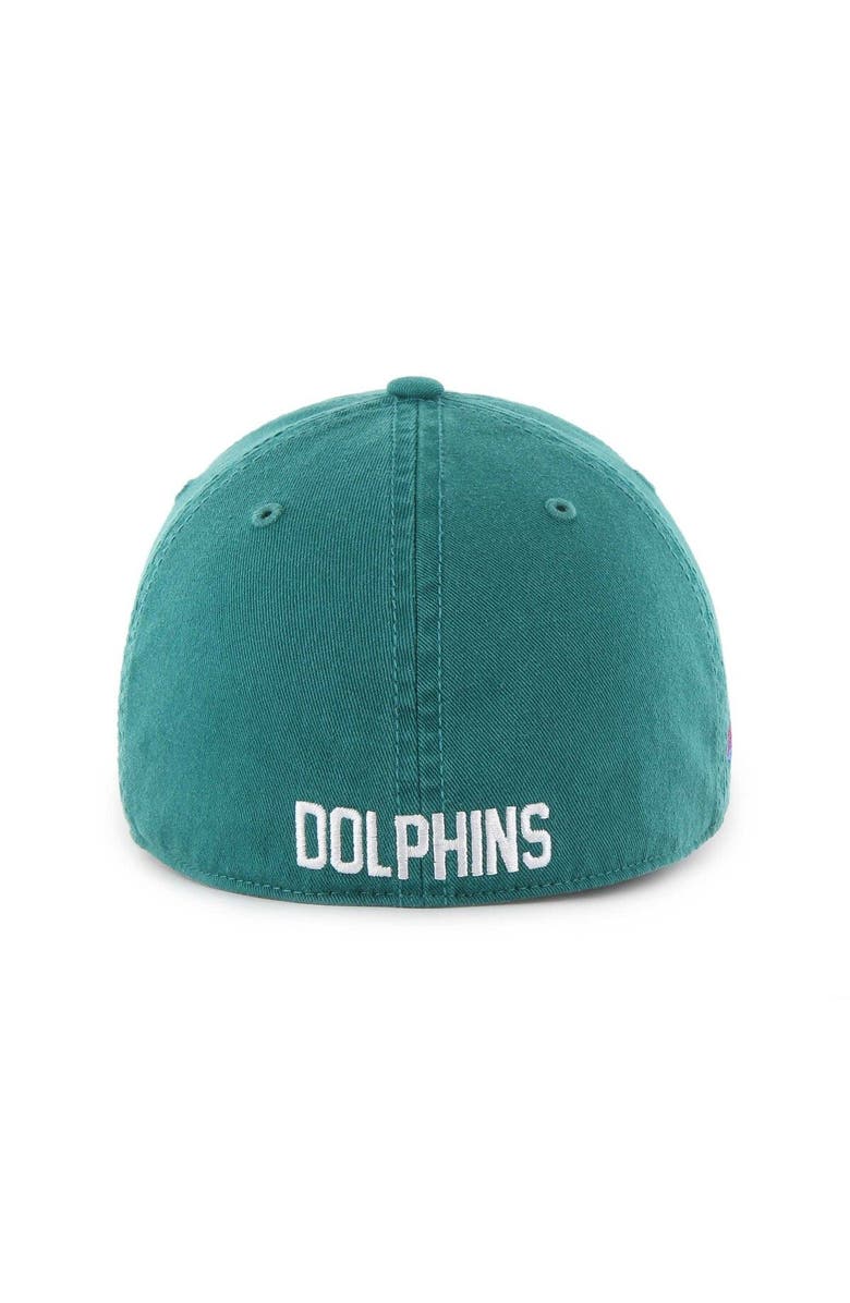 '47 Men's '47 Aqua Miami Dolphins Sure Shot Franchise Fitted Hat, Alternate, color, 