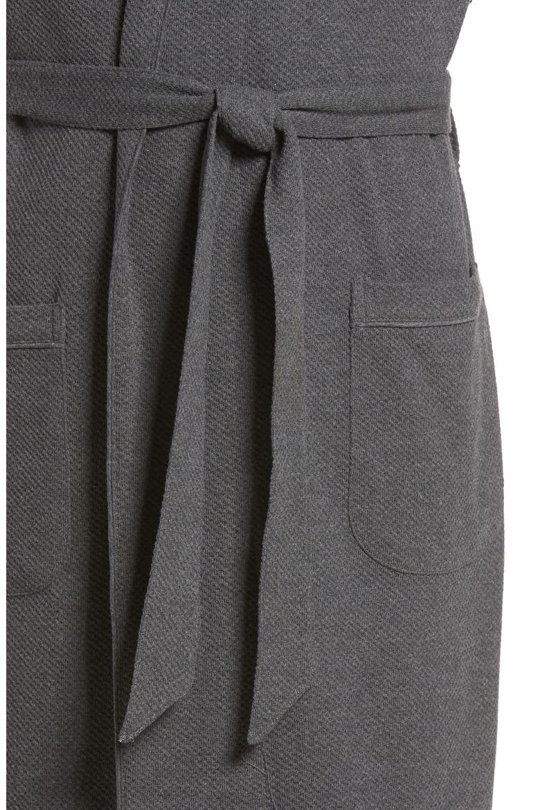 Thermal Robe, Alternate, color, CHARCOAL HEATHER